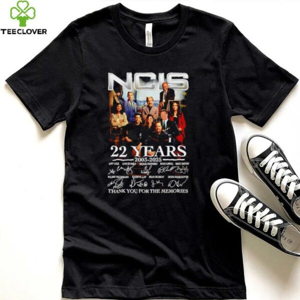 NICS 22 Years 2003 2025 Thank You For The Memories signature shirt