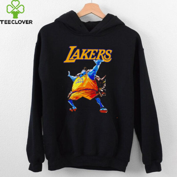 One Piece Jinbe Los Angeles Lakers NBA shirt