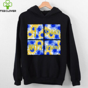 Stand With Ukraine Blue Yellow Sunflower shirt