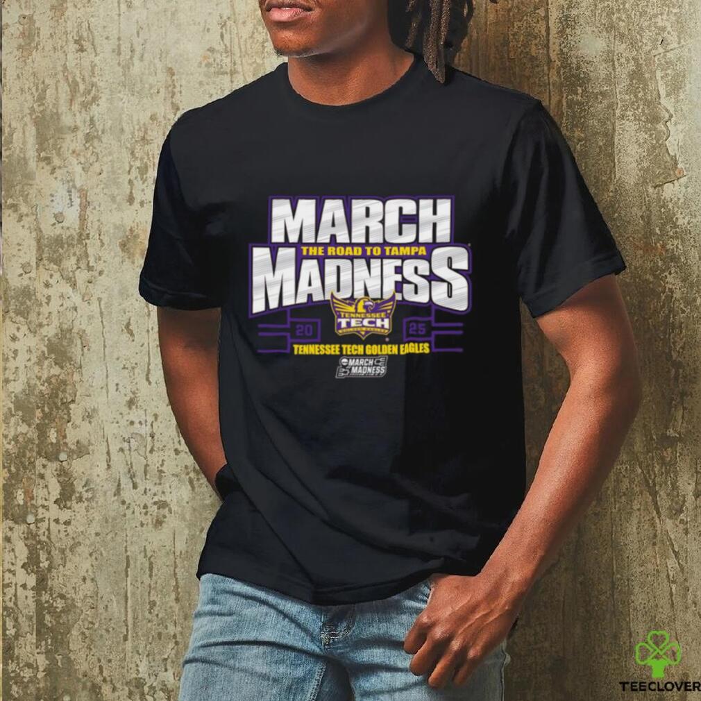 Tennessee Tech Golden Eagles Women’s Basketball 2025 NCAA March Madness Bound Shirt