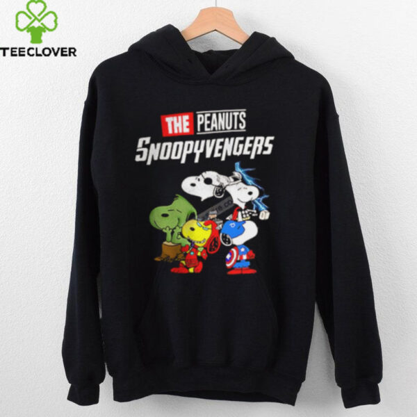 The Peanuts Snoopy Avengers cartoon shirt