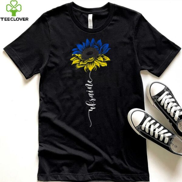 Ukraine Flag Sunflower Vintage Ukrainian Support Ukraine T Shirt