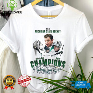 2024 25 Michigan State Hockey Back To Back Big Ten Champions Unisex T shirt