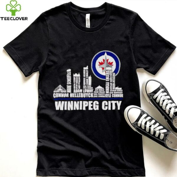 Winnipeg City skyline city player name shirt