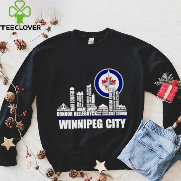 Winnipeg City skyline city player name shirt