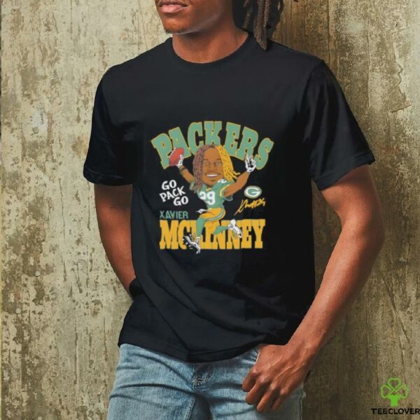 Xavier McKinney #29 Green Bay Packers Go Pack Go shirt