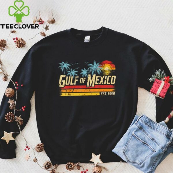 Gulf of Mexico Forever Retro Vintage Beach Mens Women T Shirt