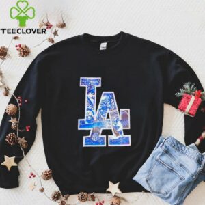 LA Dodgers Gangster Clown Blue Camo Streetwear Shirt