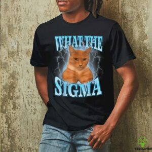 What The Sigma Meme Cat T Shirt