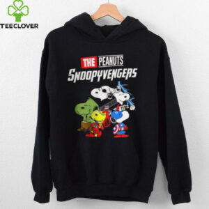 The Peanuts Snoopy Avengers cartoon shirt