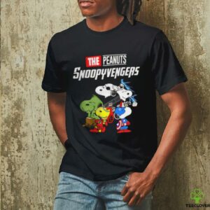 The Peanuts Snoopy Avengers cartoon shirt