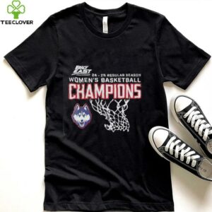 UConn Huskies Basketball Big East Regular Season Champions 2025 shirt