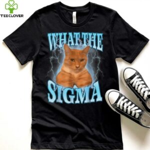 What The Sigma Meme Cat T Shirt