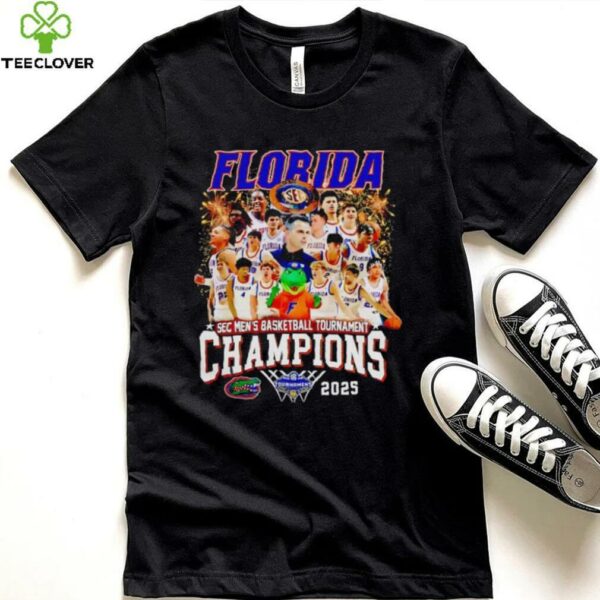 Florida Gators Fanaticity SEC Men’s Basketball Tournament Champions 2025 T shirt