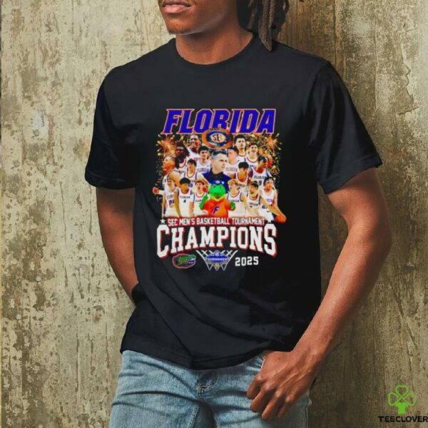 Florida Gators Fanaticity SEC Men’s Basketball Tournament Champions 2025 T shirt