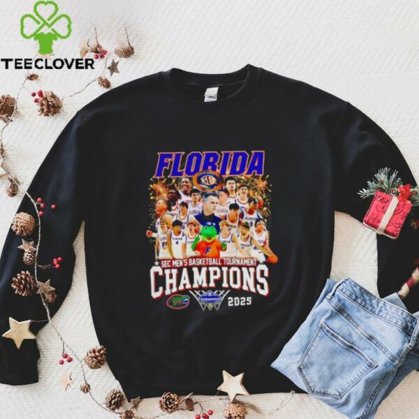 Florida Gators Fanaticity SEC Men’s Basketball Tournament Champions 2025 T shirt