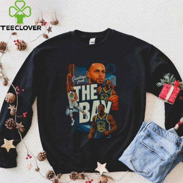 Greetings from the Bay Golden State Warriors NBA shirt