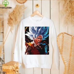 Dragon Ball Goku Trump Super Saiyan graphic shirt