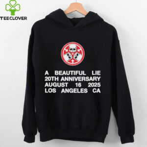 Thirty Seconds To Mars Emo A Beautiful Lie 20th Anniversary August 16 2025 Los Angeles CA T shirts