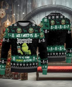 Grinch It Is Too Peopley Outside Ugly Christmas Sweater 3D Printed Men And Women Holiday Gift 1 Grinch It Is Too Peopley Outside Ugly Christmas Sweater 3D Printed Men And Women Holiday Gift