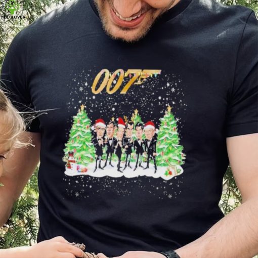 007 Christmas shirt t shirt