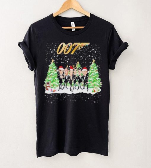 007 Christmas shirt t shirt
