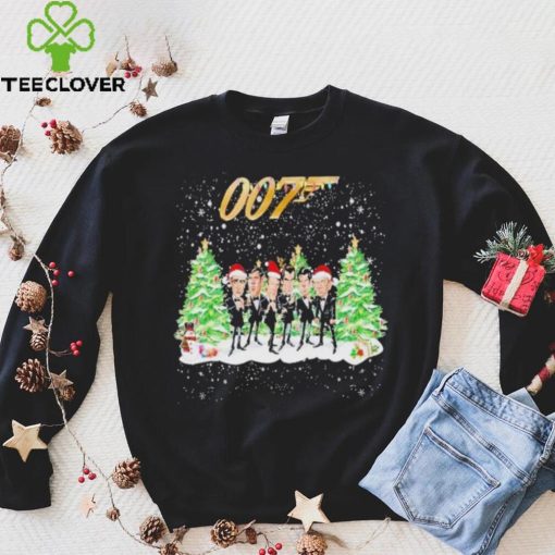 007 Christmas shirt t shirt