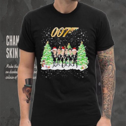 007 Christmas shirt t shirt