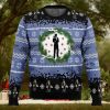 Blue Christmas Elvis Presley 3D Ugly Sweater