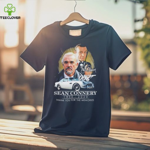 007 Sean Connery 1930 – 2020 Thank You For The Memories Shirt