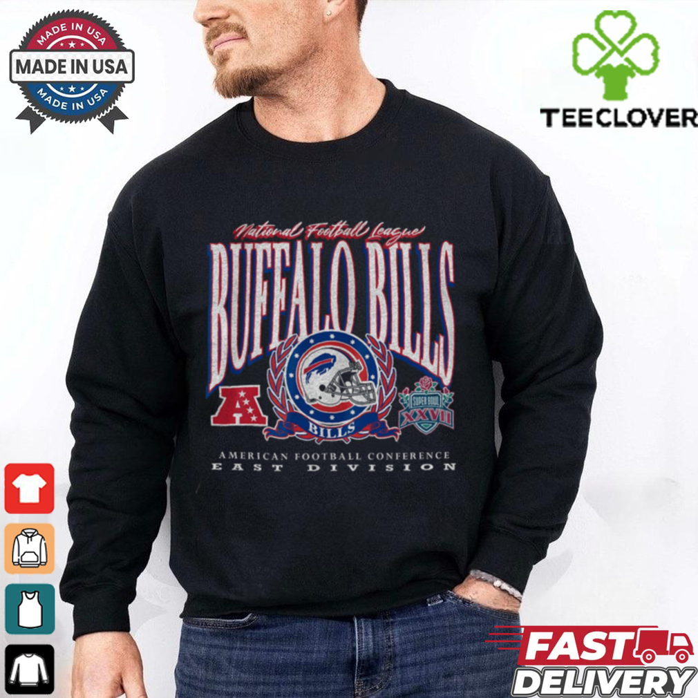 New Era Bills Crest Oversized T Shirt New Era Bills Crest Oversized T Shirt