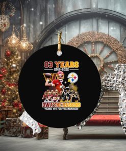 03 Years 2019 2022 Dwayne Haskins Thank You For The Memories Ornamen Christmas