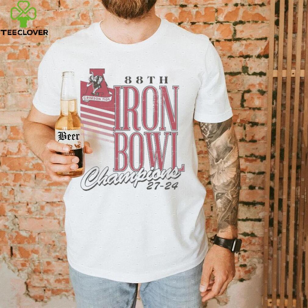 Alabama Crimson Tide 88th Iron Bowl Champions 27 24 Shirt Alabama Crimson Tide 88th Iron Bowl Champions 27 24 Shirt