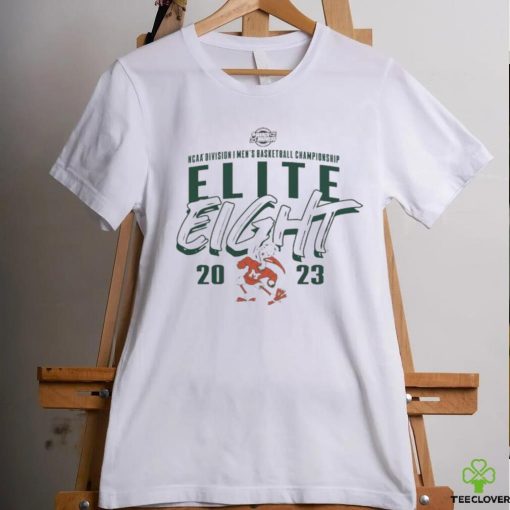 Miami Hurricanes Branded 2023 NCAA Men’s Basketball Tournament March Madness Elite Eight Team T Shirt