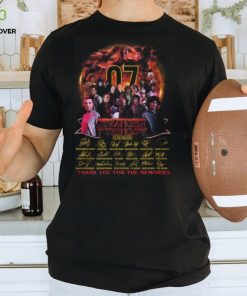 07 Years Of Stranger Things 2016 – 2023 Thank You For The Memories T Shirt – Limited Edition