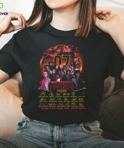 07 Years Of Stranger Things 2016 – 2023 Thank You For The Memories T Shirt – Limited Edition