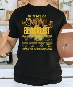 07 Years Of The Blacklist Unisex T Shirt