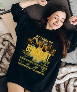 07 Years Of The Blacklist Unisex T Shirt