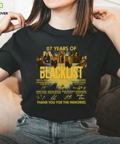 07 Years Of The Blacklist Unisex T Shirt