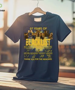 07 Years Of The Blacklist Unisex T Shirt