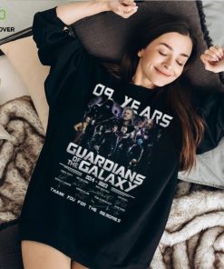 09 Years Guardians Of The Galaxy 2014 – 2023 Thank You For The Memories T Shirt – Limited Edition