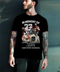 In Memory Of Jimmy Johnson 1938 2024 Thank You For The Memories T Shirt