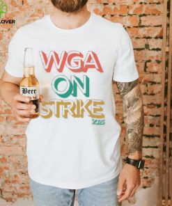 Wgastrikeshirts Store Wga On Strike 2023 Hooded Sweatshirt