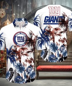 NFL New York Giants Hawaii Shirt Palm Tree Aloha Shirt For Fans