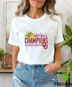 Oklahoma Sooners 2024 Big 12 Softball Conference Tournament Champions Base Stealer T Shirt