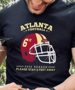 2020 NFL Atlanta Falcons Spirit Stay 6ft Away Atlanta Falcons T Shirt