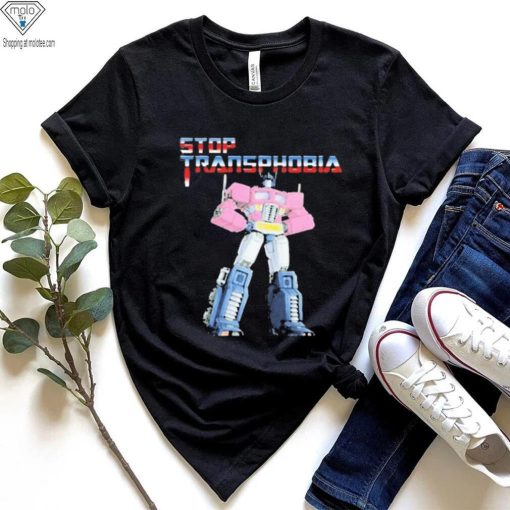Stop Transphobia Shirt Semler Shirt