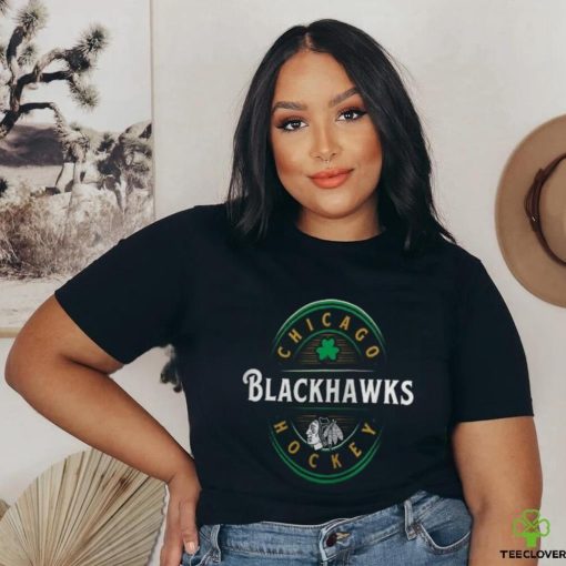 Chicago Blackhawks Fanatics Branded St. Patrick’s Day Forever Lucky T Shirt