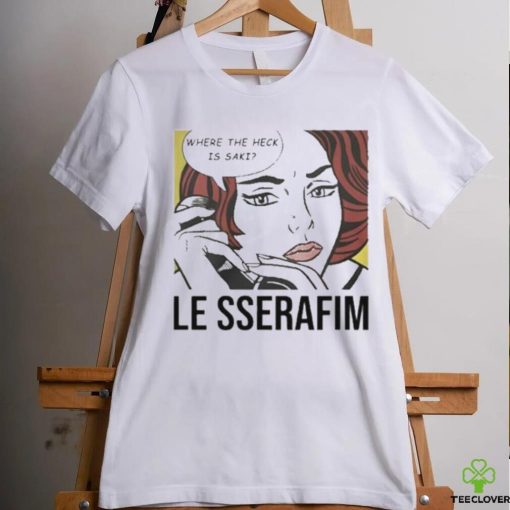 1 800 Hot N Fun Where The Heck Is Saki Le Sserafim 2024 hoodie, sweater, longsleeve, shirt v-neck, t-shirt