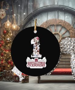 1 National Champions Mississippi State Baseball Ornament Christmas